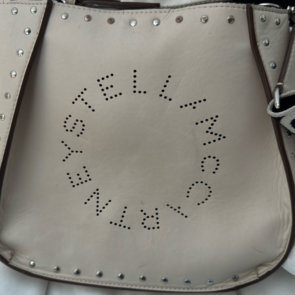Stella McCartney brown Perforated Tote
